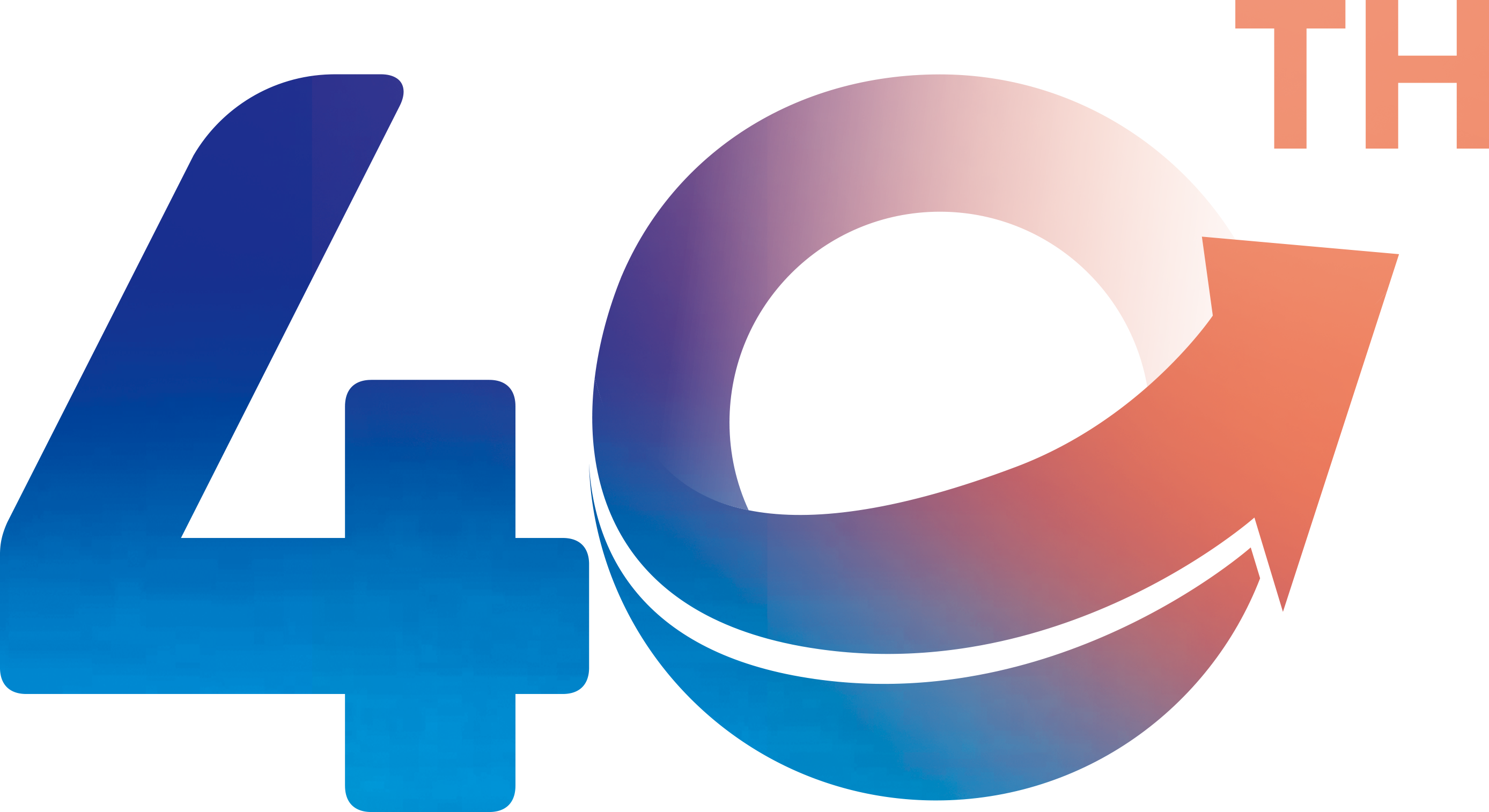 40th logo